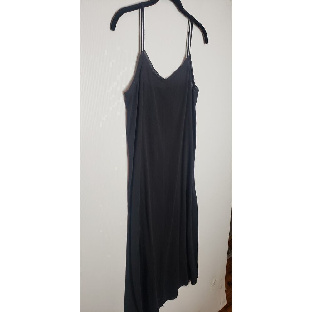 ATM ANTHONY THOMAS MELILLO Gauze Camisole Slip Tank Midi Dress Black Revolve XS - Picture 3 of 11